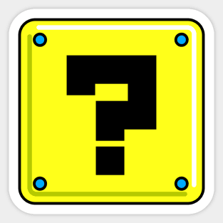 Mystery Box Surprise vintage Video games Retro gaming Sticker